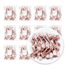 [도매] 육수용 닭도가니 10팩 대용량 업소용 국내산 닭뼈 / 닭곰탕 국물 육수베이스, 1kg