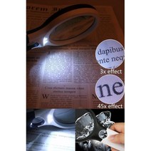 고성능 광학 LED 보석 수석 감정 돋보기 과학실험키트 교육용 식물