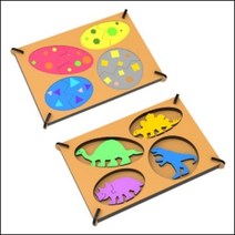 DIY공룡알부화 퍼즐액자