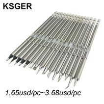 납땜 인두기 전기인두기 인두 납땜 인두기세트 ksger xa grade t12 전기 용접 도구 납땜 인두 팁 hakko fx951 stm32 stc oled t12 납땜, 일반 t12-d52