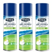 쉬크 쉐이브가드 센서티브 라임 폼, 60ml, 5개