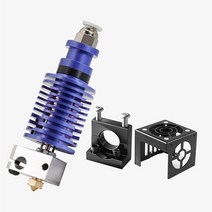 3D 프린터 부품 ANYCUBIC I3 메가 X S 프로 키론 용 Bi-Metal 열 브레이크 V5 핫 엔드 V6 노즐 DIY Ender-3, 04 blue set 4