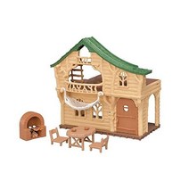 Sylvanian Families 5451 Lakeside Lodge Log Cabin