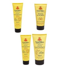 끈적이지않는수분크림 재생 리커버리크림 네키드 비 비타민 C 페스 바디 모스처라징 선스크린 SPF 30 2.5온스 페셜 모스처라저 오렌지 블라썸 허니 브리데 케어, 단일수량