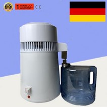 정제기 증류수기 독일 재고 110V220V 증류수 기계 안전 건강 물 증류기 스테인레스 스틸 가정용 실험실 사용, 220V+러시아