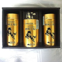 제주 土馬 말뼈환 3병세트(300g 1병 + 250g 2병) 흑도라지차 600g 증정