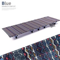 야전침대텐트 백패킹 경량 비박텐트 캠핑 텐트 침대 휴대용 사무실 싱글, Blue
