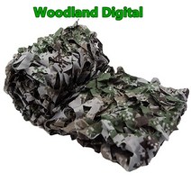 몽골게르텐트 대형 군사 위장 그물 자동차 텐트 화이트 블루-그린 블랙 정글 3x4m, 06 Woodland Digital_08 3x6m