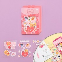 카카오프렌즈 스페셜 레이어드 스티커, 스윗리틀하트