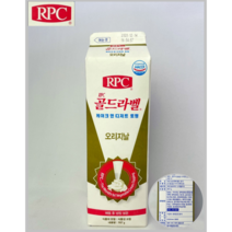 [RPC] 냉동 생크림 골드라벨(식물성 생크림) 907g(냉동)_치즈왕자, 6팩