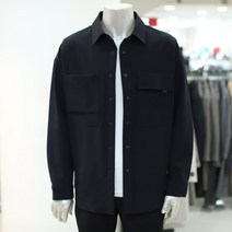 바쏘옴므 바쏘옴므 블랙 오버핏 셔츠 WS-X1-GU-01