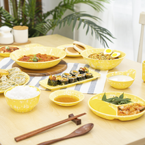 추억의 레트로 멜라민 분식 그릇 핑크 블루 옐로우 세트 단품, 6. 막걸리잔