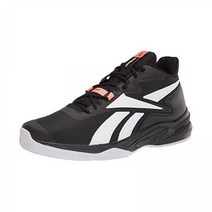 리복 남성 모어 버킷 농구화 Black/White/Orange Flare