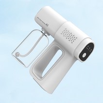 K5 무선 자동 분무건 스프레이 벨로즈 소독건 연무, CJ063-화이트