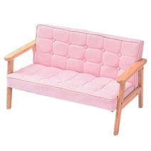 키즈카페 아기쇼파 휴게공간 원목 유아2인쇼파 유치원 조카선물