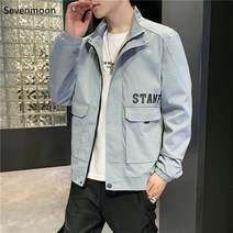 Sevenmoon 재킷 오버핏 퓨어심플 여름남자 데일리 경박스럽다 자모도안