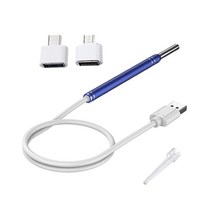 led 귀이개 내시경 귀청소도구 귀 왁스 리무버 검이경 귀지 리무버 도구 귀 내시경 조명 비주얼 귀 범위