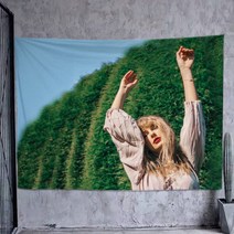 Taylor Swift 장식 천 매달려 천 배경 천 기숙사 침실 배경 벽 천, TAY03