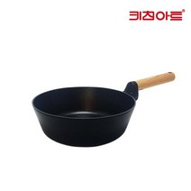 키친아트 인덕션 우드 소렐 IH 코팅 궁중팬, 1개, 24cm