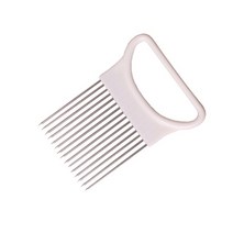 울타리펜스 담장 철제 휀스 비가림막 테라스 스테인레스 스틸 양파 바늘 포크 야채 과일 슬라이서 토마토, 03 White