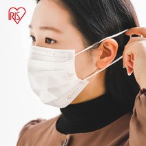 아이리스 국산 대형 개별 포장 일회용 마스크 300매 KM-AS50PL