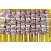 프리미엄 수제닭꼬치 순살닭꼬치 숯불 캠핑음식 안주 간식 바베큐 닭다리살 에어프라이어, 순살닭꼬치 160g x 10EA