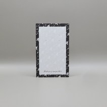 플라워 반투명 악세사리택 100매, 블랙