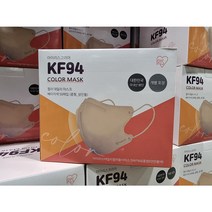 아이리스 KF94 컬러마스크 성인용 50입 1팩~6팩, 1팩