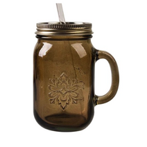 San Miguel TAZON LIMITED 드링크자(with Straw) 550cc 1P Sesame
