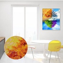 3D 행운을부르는그림사계절나무30x40cm