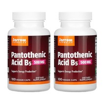 재로우 펜토텐산 B5 500mg 캡슐, 100정, 2개