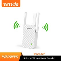 와이파이 티피링크 유 무선 공유기 tenda a12 중계기 범용 범위 확장기 ap 수신, A12 영국 플러그