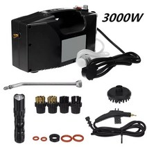 스팀해빙기 220V 2600W/3000W 고압 스팀 청소기 기계 펌핑 살균 소독기 증기 발생기 세탁기 가정용 청소기, 03 3000W Black_01 220V
