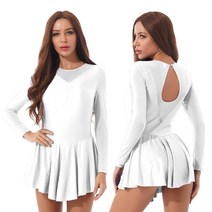 성인 발레복 레오타드 발레 티셔츠 라인스톤 ballet tutu dress gymnastics leotards for women ballet mesh figure ice 드레스
