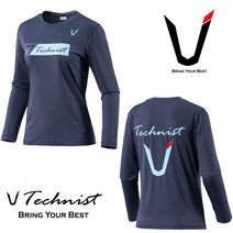 테크니스트 여성 배드민턴 기획 긴팔티셔츠 그레이 WTT-K20011 GY