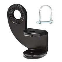 자전거트레일러 자전거 후면 랙 스틸 트레일러 히치 범용 아기/애완 동물 자동차 커넥터 액세서리 견인 헤, 02 Gray