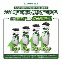 2021년 최신모델 에코파워팩 캠핑전용 파워뱅크 12CP/16CP/24CP/28CP, 에코파워팩 16CP
