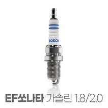 보쉬 EF쏘나타 G1.8/2.0 이트륨 점화플러그 WR7DCX+, 상세페이지 참조