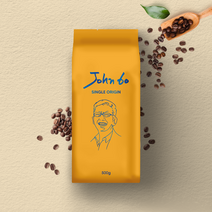 John60 브라질 세하도 원두 커피원두, 4.모카포트 분쇄, 500g