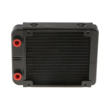 G1/4 알루미늄 컴퓨터 CPU 18 파이프 물 냉각 라디에이터 시스템 120mm, 설명, 블랙