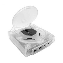 세가 드림캐스트 DC 레트로 비디오 게임 콘솔 투명 박스 용 8 색 반투명 교체 플라스틱 쉘, [02] White, 02 White