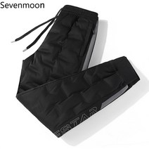 Sevenmoon 남성용 캐쥬얼 패딩 팬츠 방풍 오토바이 바지TT-60637
