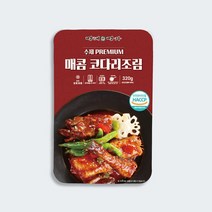 명태명가 매콤 코다리조림 320g 1팩 350ml, 단품