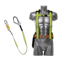 고소 작업 현장 안전 상체식 벨트 적색 훅 능률향상 공장 건설 수직이동 철골구조물 편리성