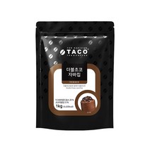 타코 더블초코 자바칩 프라페믹스 1kg 6개(1박스), 단품