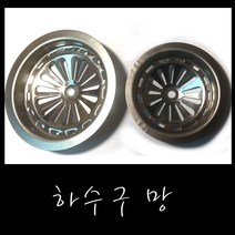 온라인철물샵 하수구망 스텐망 그물망 배수구망 배수구캡 배란다망 하수구스텐망, 1개