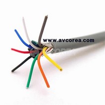 RS232 시리얼통신 데이터 케이블선재 8c 10M