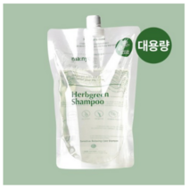 마녀공장 [대용량] 허브그린 샴푸 리필 1100ml, 3개