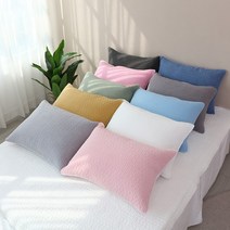 이솔홈 오가닉 피그먼트 베개 도레이솜포함 40x60cm, 06)오가닉 베개_핑크+도레이솜포함/40X60cm