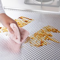 알루미늄 접착식 두꺼운 시트 방수 방염 기름때 방지, 1롤